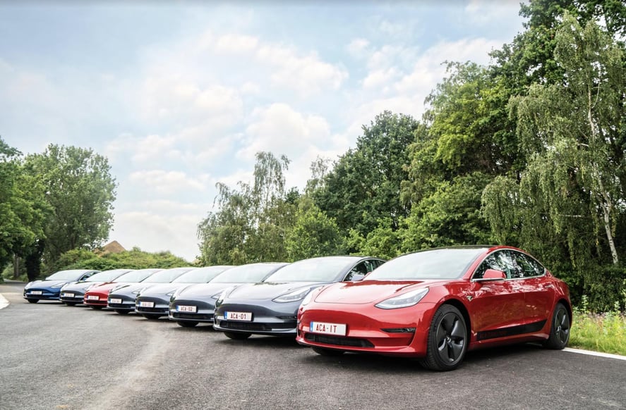 tesla fleet tesla fleet