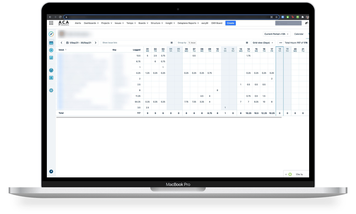 Jira add-on Tempo Timesheets Jira add-on Tempo Timesheets