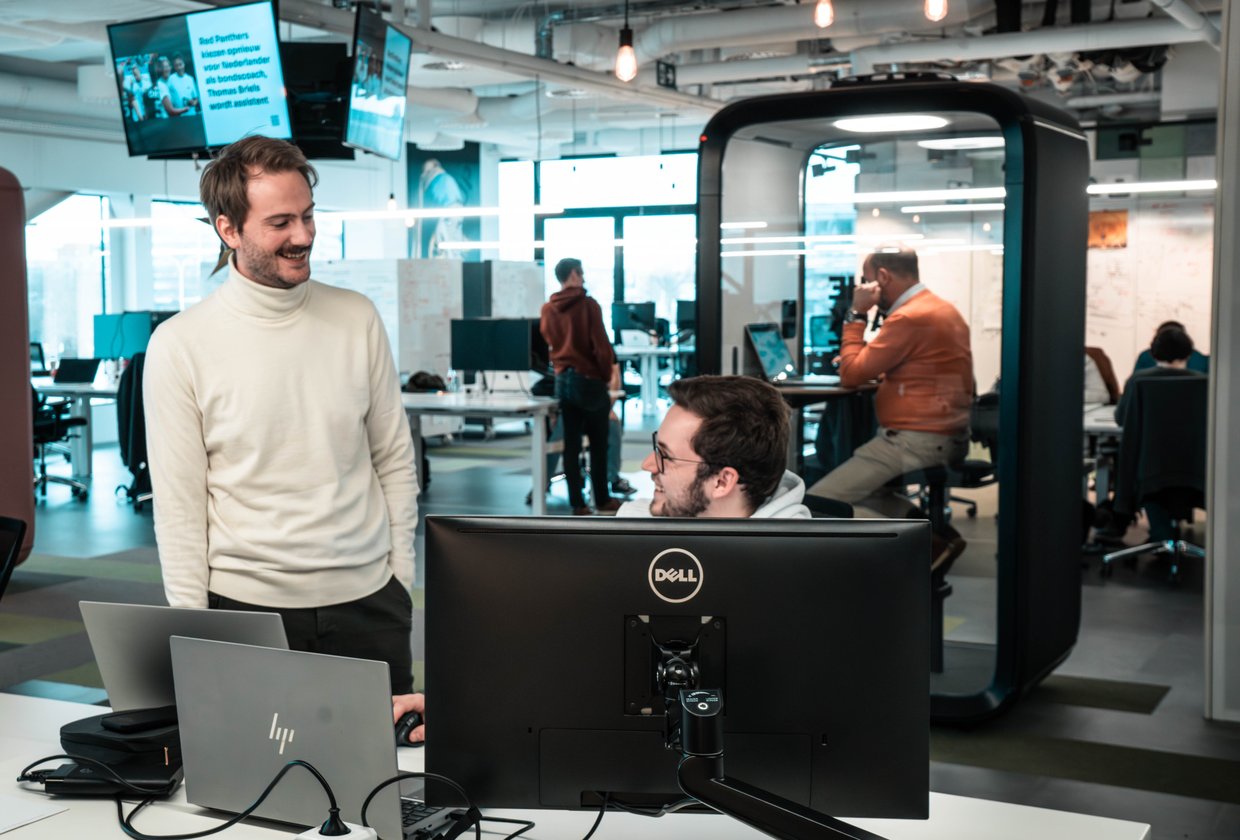 Kobe Reygel and Yenthe Bruynseels open psace