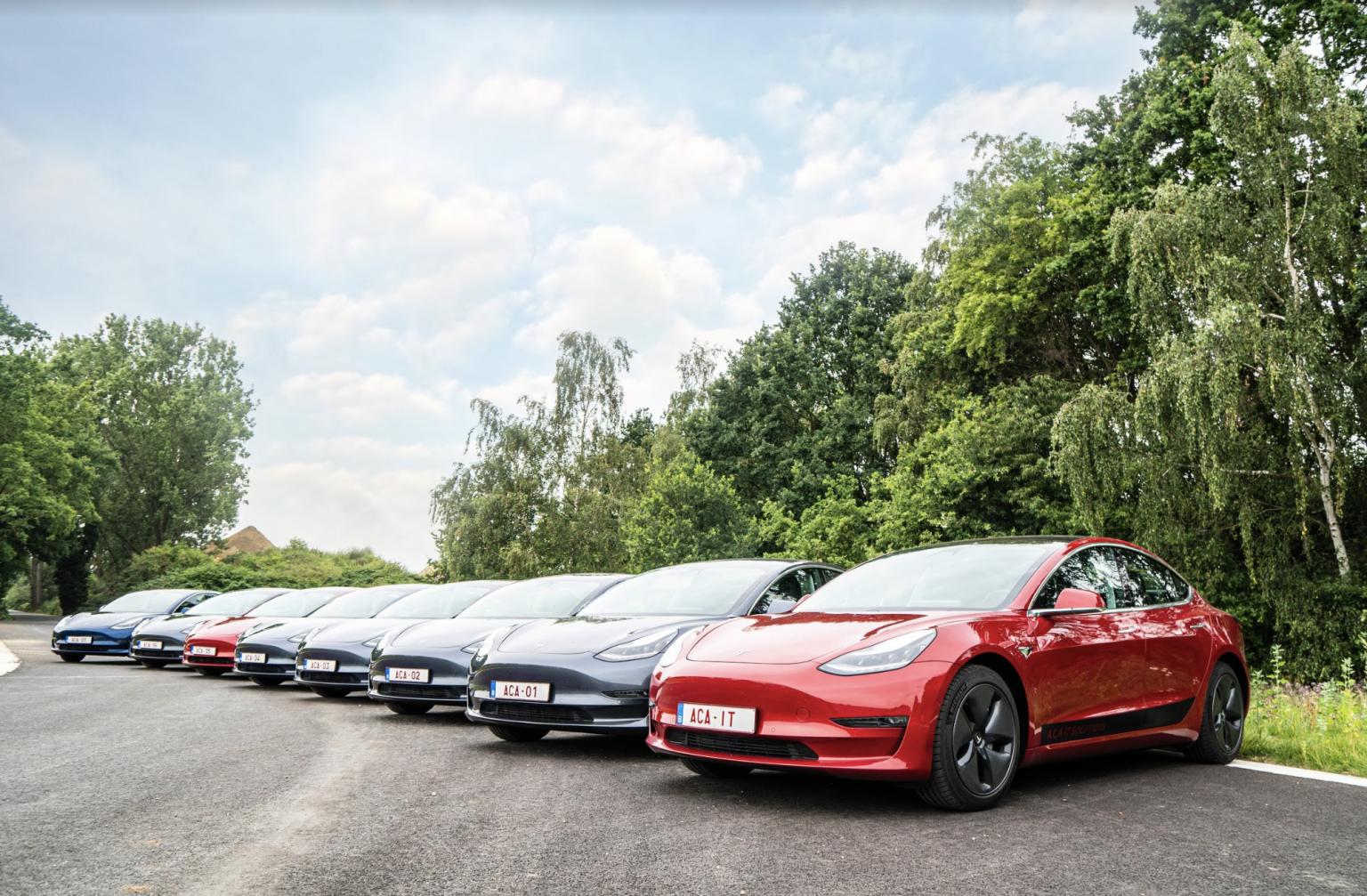 tesla fleet