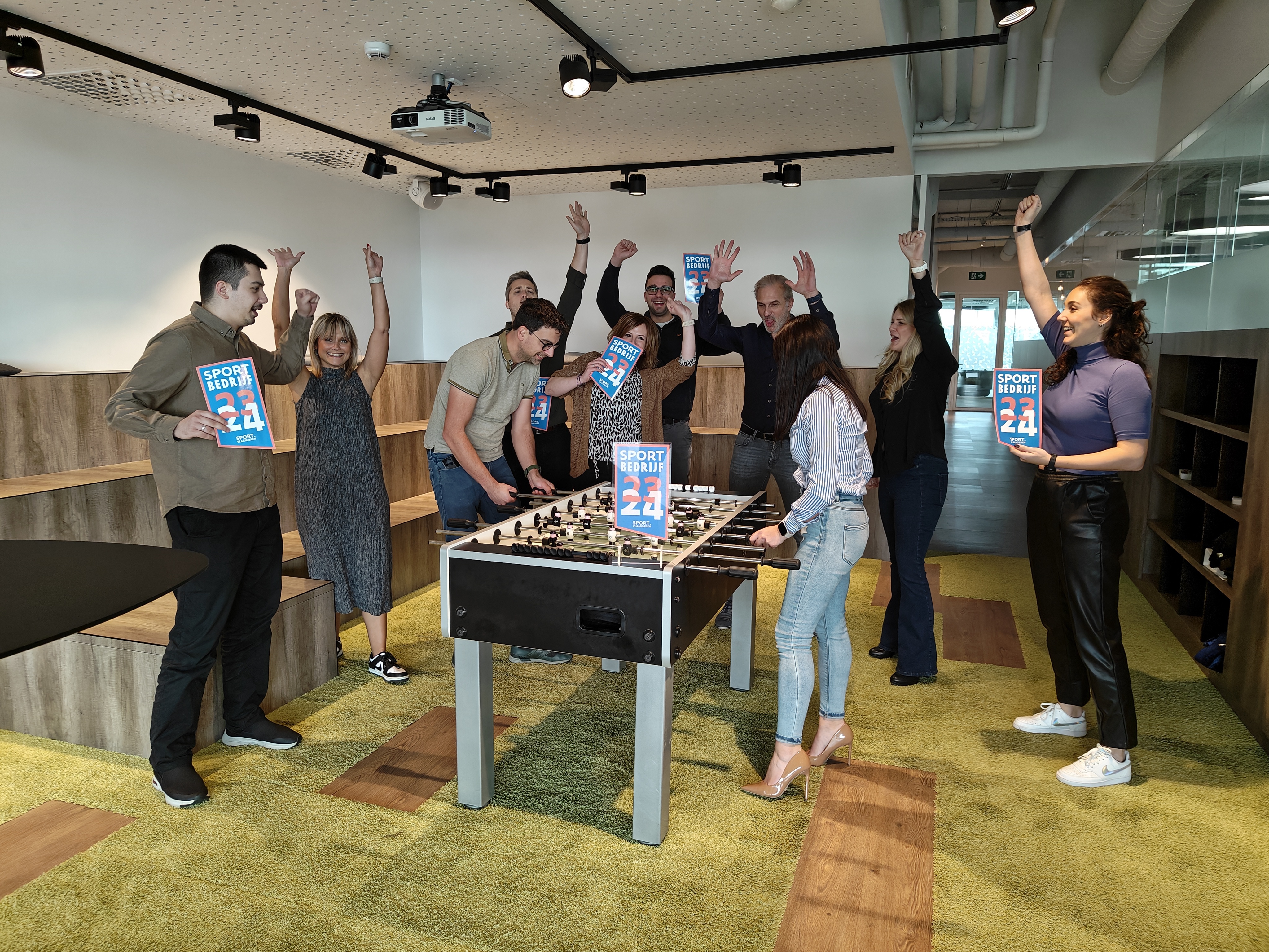 ACA Group with the label Sportbedrijf Flanders