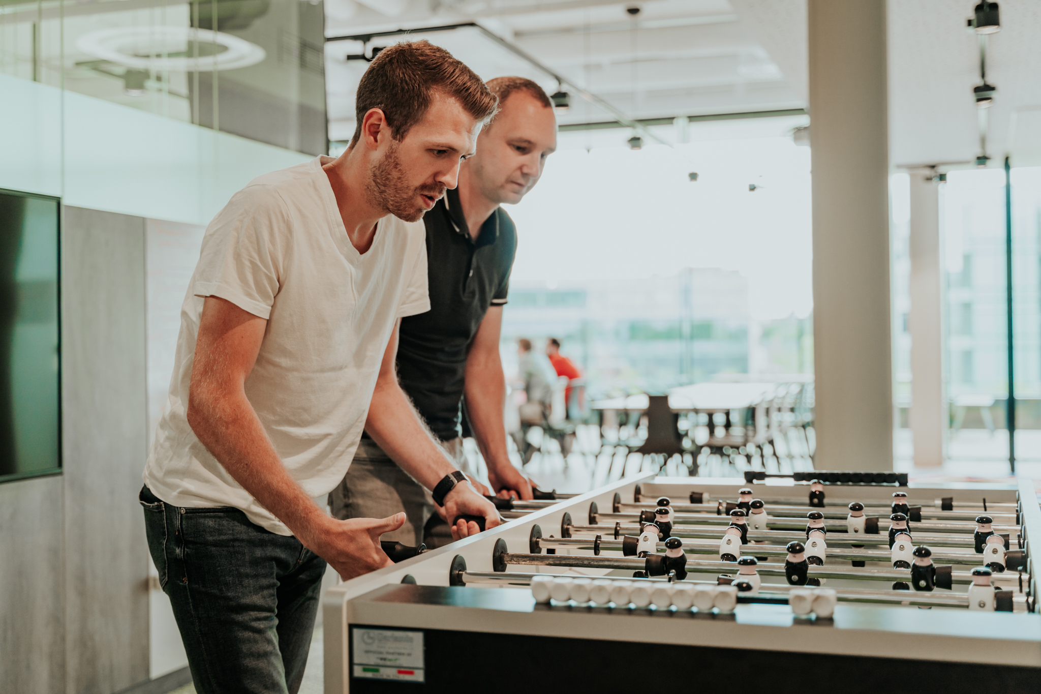 Kicker at ACA Group office