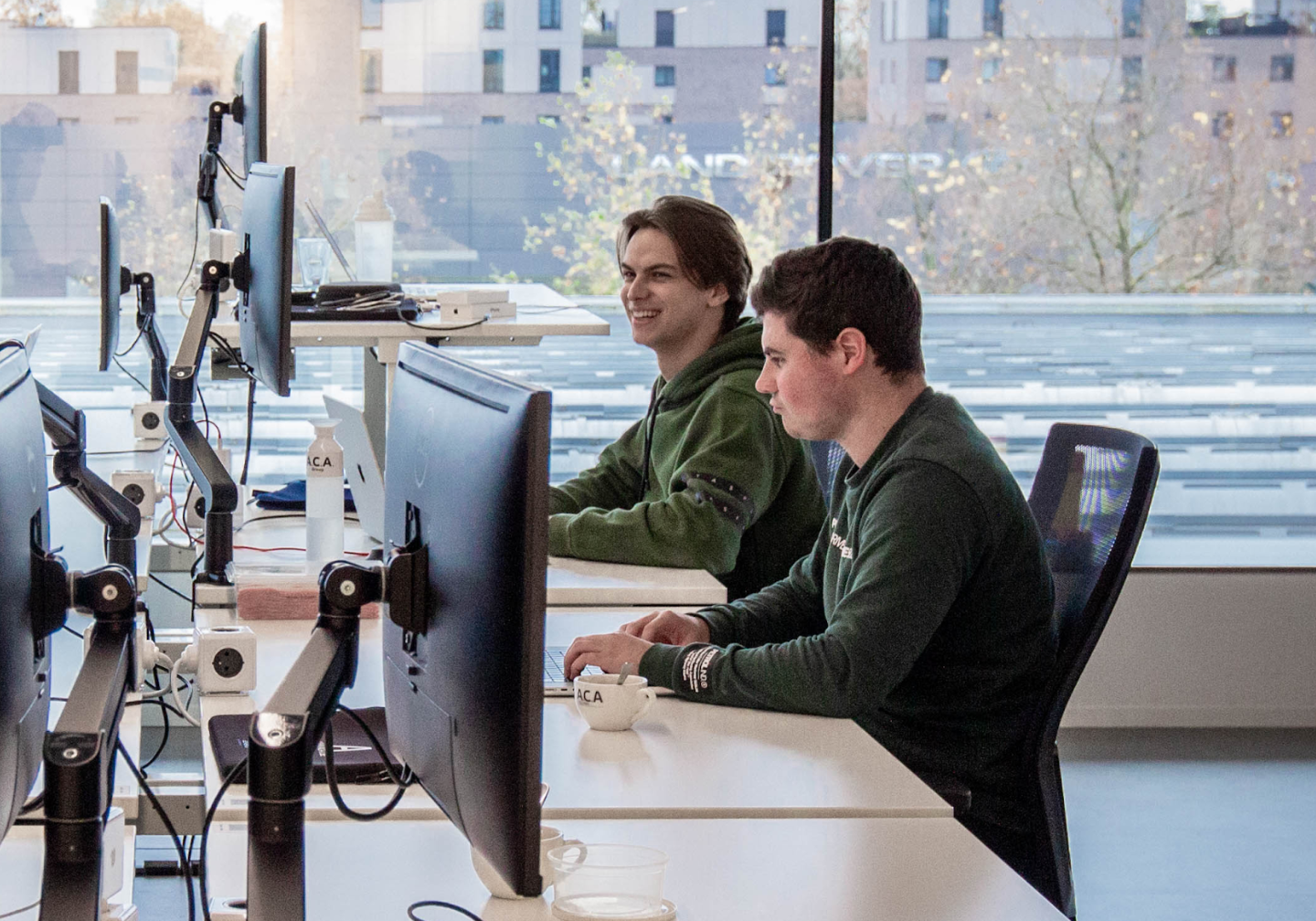 Pair programming open space